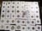 (48) various Colombia Coins, all carded and attributed.
