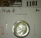 1949-D Roosevelt Dime, BU, value $15