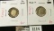 Group of 2 Roosevelt Dimes, 1963 toned & 1963-D, both BU, group value $10