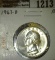 1963-D Washington Quarter, BU, MS63 value $10, MS65 value $15