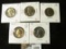 Group of 5 Washington Quarters, 1969-D, 1971, 1972-D, 1973-D & 1976, all BU, group value $28