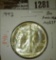 1942 Walking Liberty Half, BU MS63+ FULL HEAD, value $60