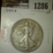 1944-D Walking Liberty Half, VF, value $16