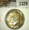 1968-D Kennedy Half, BU toned, value $10