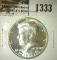 1976-S 40% Silver Kennedy Half, BU from special Mint Sets only, value $8