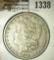 1878-S Morgan Dollar, XF, value $47