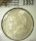 1882-S Morgan Dollar, AU, value $39