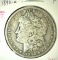 1892-O Morgan Dollar, F, value $40