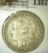 1898-S Morgan Dollar, XF, value $50