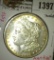 1903 Morgan Dollar, BU toned, MS64 value $120, MS65 value $320