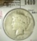 1924-S Peace Dollar, AG LOWBALL, value $25+