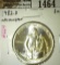 1982-D Washington Commemorative Half, 90% SILVER, BU, value $12