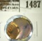 1980 Off-Center Lincoln Cent, value $12+