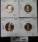 Group of 4 Proof Lincoln Cents, 2014-S, 2015-S, 2016-S & 2017-S, group value $20+