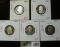 Group of 5 Proof Jefferson Nickels, 1999-S, 2000-S, 2001-S, 2002-S & 2003-S, group value $14+