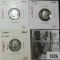 Group of 3 90% Silver Proof Roosevelt Dimes, 2000-S, 2001-S & 2002-S, group value $15+