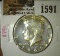 1969-S Kennedy Half, 40% Silver, Proof, value $8+