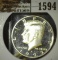 1992-S 90% Silver Kennedy Half, Proof, value $17+