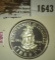 1989-S Congress Commemorative Half Dollar, Proof, value $10+