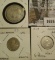 1929 & 1936 Silver Six Pence & 1929 Two & one-half Shilling Coins from South Africa.