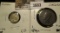 1907GB 10 Ore & 1912 W One Krona Silver Coins from Sweden.