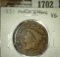 1831 Large Cent, medium letters.