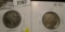 1914 S Buffalo Nickel, Good; & 1916 P VF 30 Buffalo Nickel.