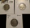 (2) 1919 S Good & (1) 23 S Good Buffalo Nickels.