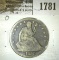 1857 O Seated Liberty Half Dollar