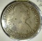 1794 IJ Peru Silver 8 reales, VG-F, chopmarks.