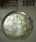 1954 Canada Silver Half Dollar, AU.