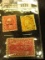 (3) Higher value U.S. Stamps. Cancelled.