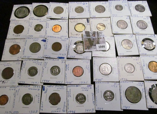 (35) Carded Foreign Coins, all researched and catalogued, ready for the coin show. Some sleepers in
