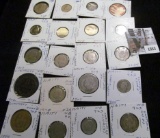 (20) Guernsey & Haiti Coins, all researched and catalogued, ready for the coin show.