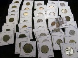 (50) Japanese Coins, all researched and catalogued, ready for the coin show. Includes some Silver.