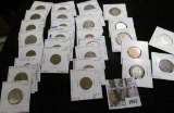 (30) Bahamas, (2) Jordanian, & (5) Jamaican Coins, all researched and catalogued, ready for the coin