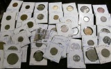 (50) various Foreign Coins, all researched and catalogued, ready for the coin show.