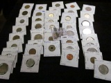 (50) various Foreign Coins, all researched and catalogued, ready for the coin show.