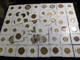 (64) Chile Coins all with attributions and carded.  Ready for the coin show.