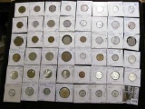 (47) various Chinese Coins, all carded and attributed.