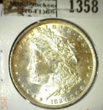 1884-O Morgan Dollar, BU, value $80