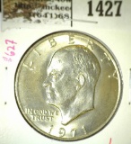1971 Eisenhower Dollar, BU, value $10+