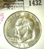1974 Eisenhower Dollar, BU, value $10+
