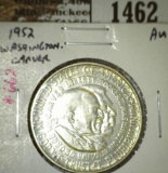 1952 Washington-Carver Commemorative Half, AU, value $20