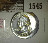 1959 Proof Washington Quarter, value $12