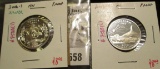 Group of 2 90% Silver Proof Washington Quarters, 2006-S NV & 2006-S NE group value $16+