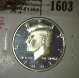 2003-S 90% Silver Kennedy Half, Proof, value $14+