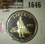1995-S Civil War Battlefields Commemorative Half Dollar, Proof, value $30+