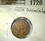 1906 Indian Head Cent, Choice Unc.