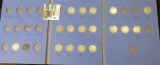 Partial Set of (18) different circulated V 5c 1891-1912 in a blue Whitman Album.